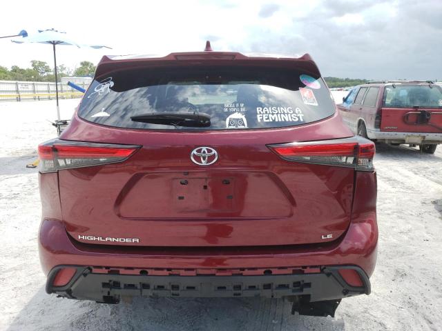 Photo 6 from auction – 2020 TOYOTA HIGHLANDER with VIN 5TDZZRAH7LS513933