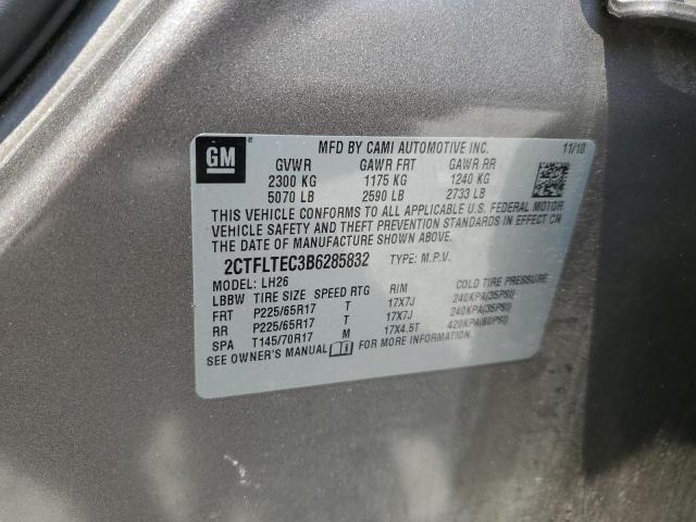 Photo 14 from auction – 2011 GMC TERRAIN SL with VIN 2CTFLTEC3B6285832