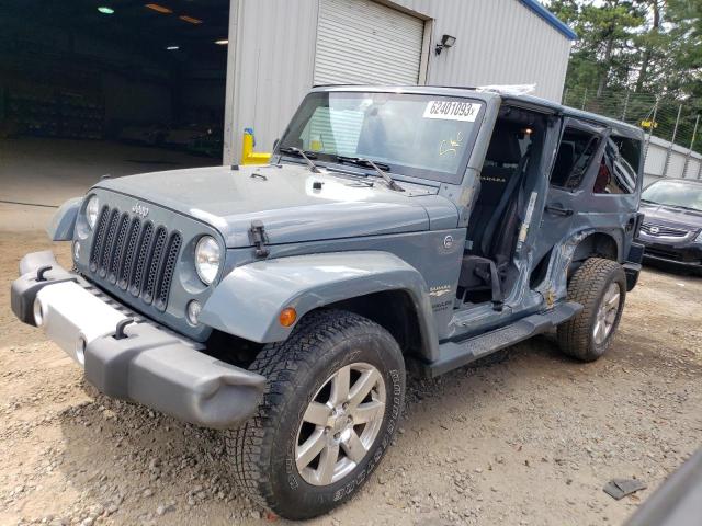 JEEP WRANGLER U 2015 with VIN 1C4BJWEG7FL684650 - Photo from auction