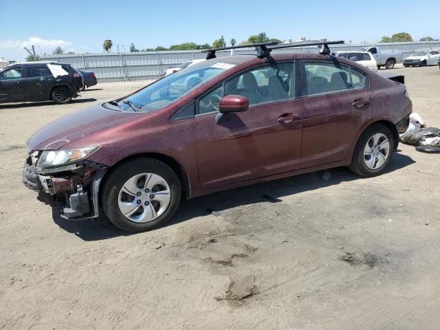 HONDA CIVIC LX 2015 with VIN 19XFB2F56FE246893 - Photo from auction