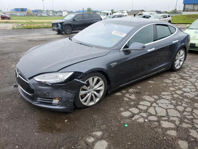 TESLA MODEL S 2015 with VIN 5YJSA1E24FF111411 - Photo from auction