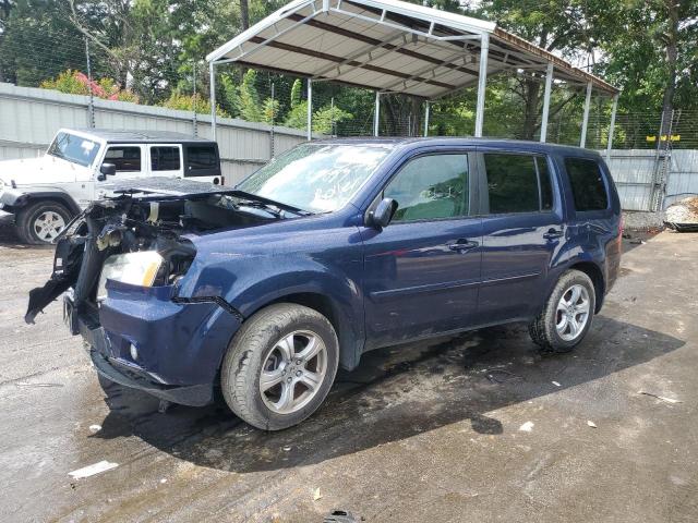 HONDA PILOT EX 2014 with VIN 5FNYF4H47EB053772 - Photo from auction