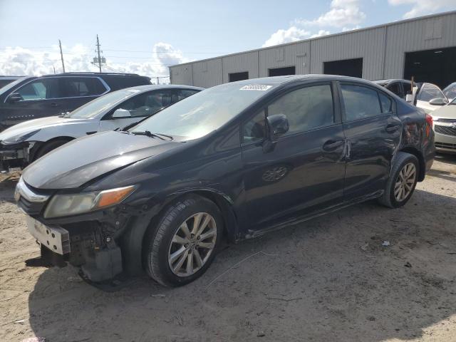 HONDA CIVIC EX 2012 with VIN 19XFB2F83CE013396 - Photo from auction