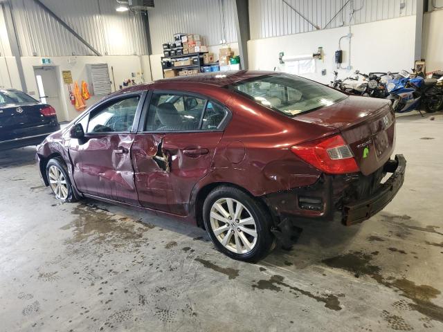 Photo 2 from auction – 2012 HONDA CIVIC LX with VIN 2HGFB2F58CH013311
