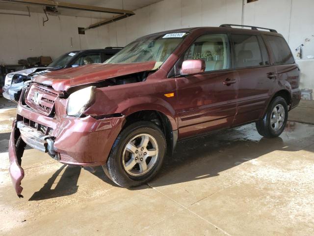 HONDA PILOT EXL 2007 with VIN 5FNYF28507B040040 - Photo from auction