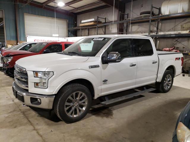 FORD F150 SUPER 2017 with VIN 1FTEW1EG7HFA30993 - Photo from auction