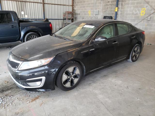 KIA OPTIMA HYB 2013 with VIN KNAGM4AD2D5041912 - Photo from auction