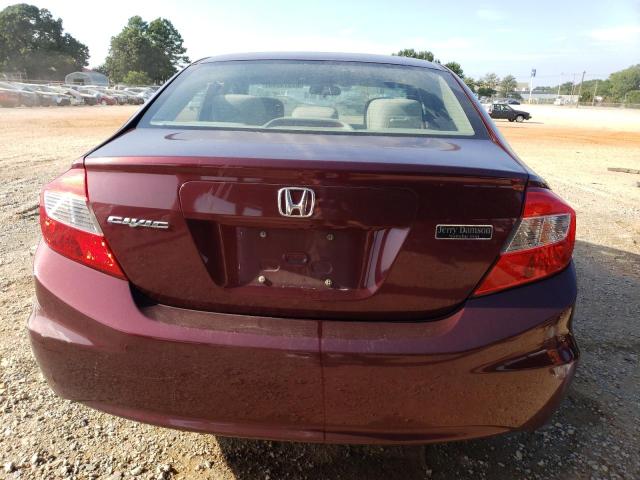 Photo 6 from auction – 2012 HONDA CIVIC LX with VIN 19XFB2F59CE024974