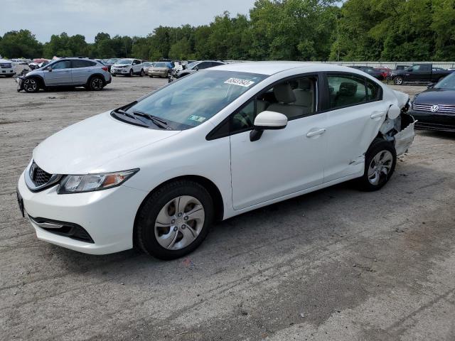 Photo 1 from auction – 2015 HONDA CIVIC LX with VIN 19XFB2F54FE119009