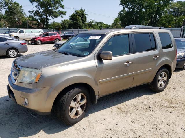 HONDA PILOT EX 2009 مع رقم تعريف المركبة 5FNYF38489B008386 - صورة من المزاد