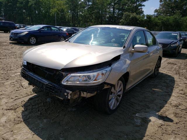 HONDA ACCORD EXL 2014 with VIN 1HGCR2F81EA183231 - Photo from auction