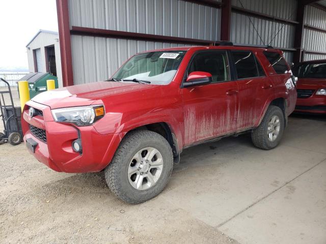TOYOTA 4RUNNER SR 2019 with VIN JTEBU5JR0K5696478 - Photo from auction