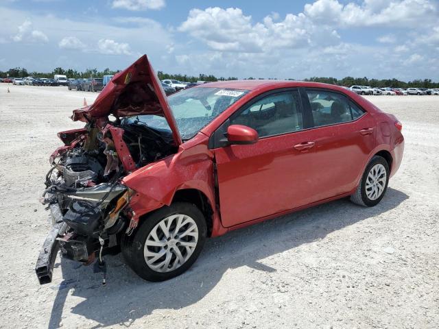 TOYOTA COROLLA L 2018 with VIN 5YFBURHE4JP790752 - Photo from auction