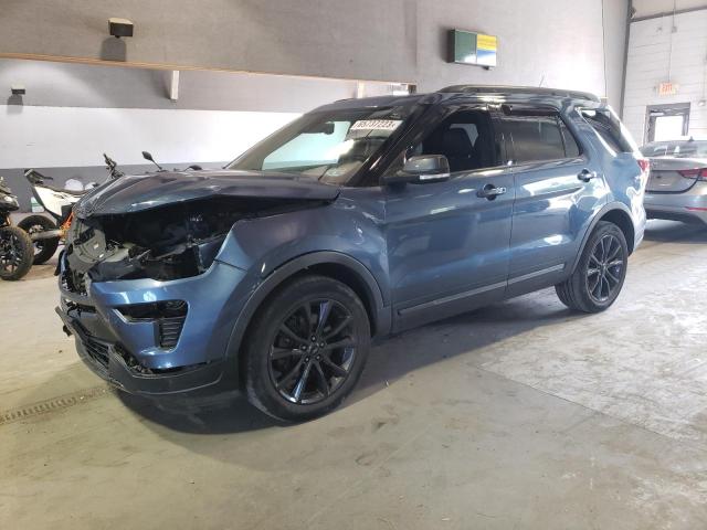 FORD EXPLORER X 2018 with VIN 1FM5K8D80JGC23660 - Photo from auction