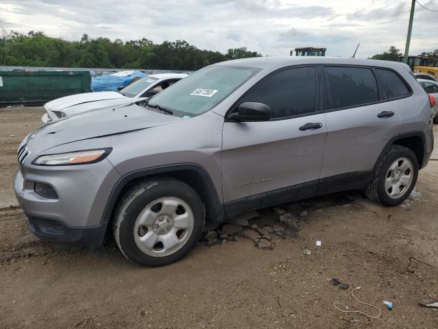 JEEP CHEROKEE S 2014 with VIN 1C4PJLAB1EW183040 - Photo from auction