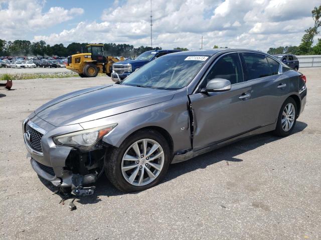 INFINITI Q50 BASE 2014 with VIN JN1BV7AR4EM698583 - Photo from auction