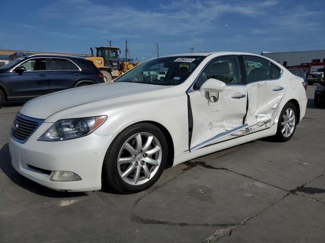LEXUS LS 460 2008 with VIN JTHBL46F885080714 - Photo from auction