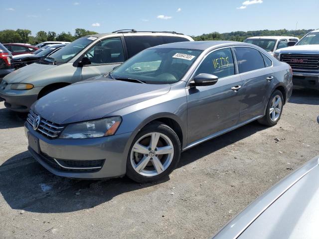 VOLKSWAGEN PASSAT SE 2012 with VIN 1VWBN7A36CC011824 - Photo from auction