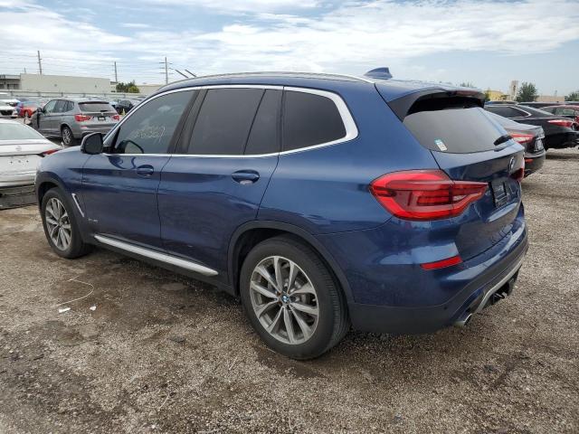 Photo 2 from auction – 2018 BMW X3 XDRIVE3 with VIN 5UXTR9C56JLC75808