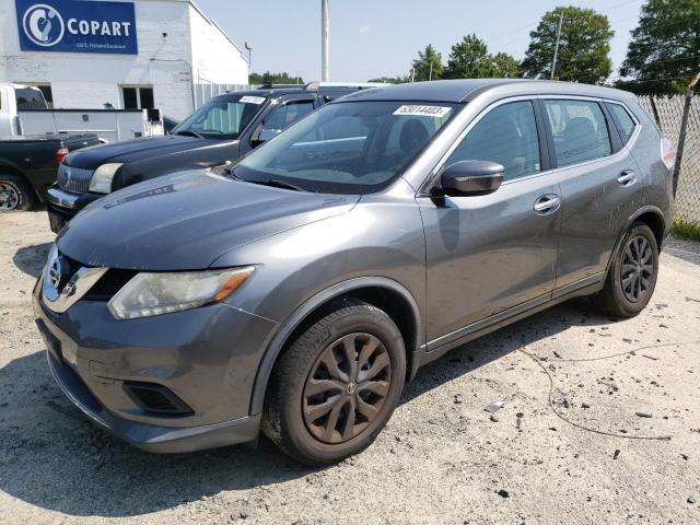 NISSAN ROGUE S 2015 with VIN KNMAT2MV7FP547344 - Photo from auction
