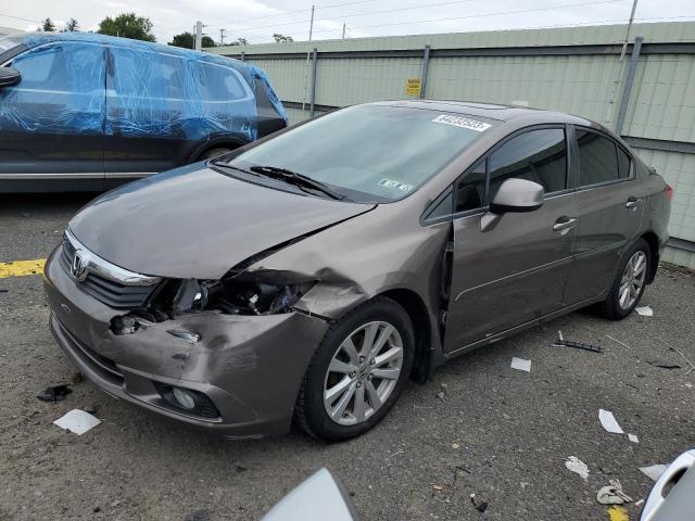 HONDA CIVIC EX 2012 with VIN 2HGFB2F83CH521082 - Photo from auction