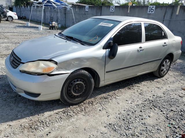 TOYOTA COROLLA CE 2004 with VIN JTDBR32E642045561 - Photo from auction