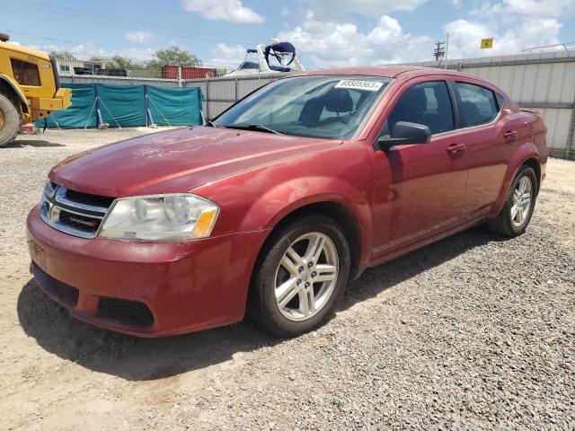 DODGE AVENGER SE 2014 with VIN 1C3CDZAGXEN221590 - Photo from auction