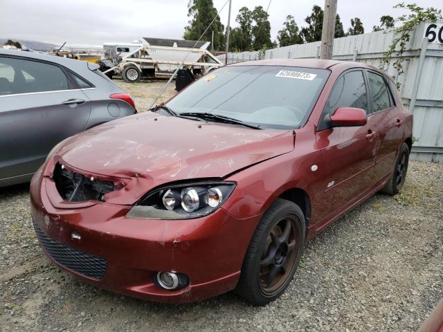 MAZDA 3 HATCHBAC 2006 with VIN JM1BK143461509573 - Photo from auction