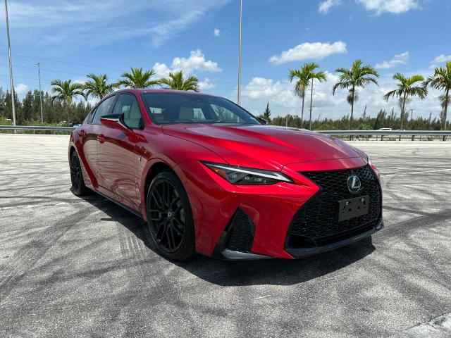 LEXUS IS 500 F S 2023 with VIN JTHAP1D23P5002113 - Photo from auction