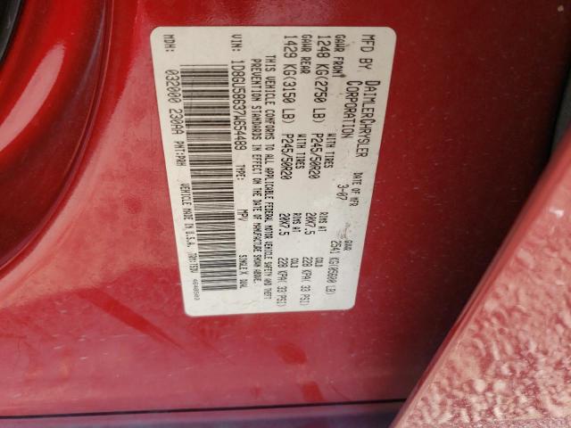 Photo 14 from auction – 2007 DODGE NITRO R/T with VIN 1D8GU58637W654489