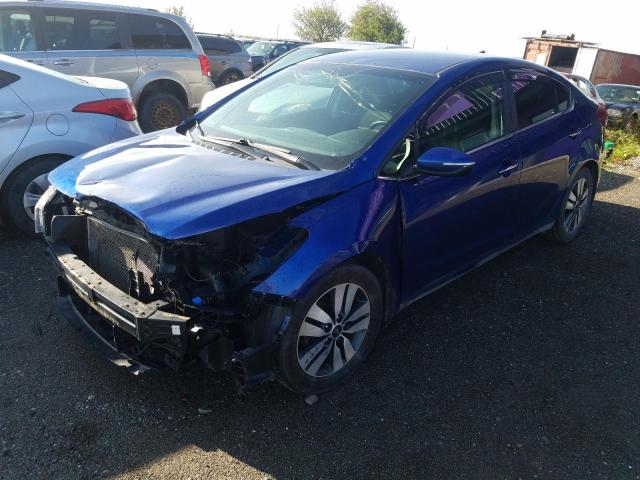 KIA FORTE EX 2017 with VIN 3KPFL4A82HE006060 - Photo from auction