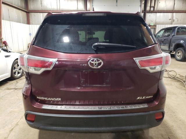 Photo 6 from auction – 2016 TOYOTA HIGHLANDER with VIN 5TDJKRFH0GS271020