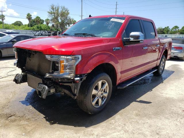 FORD F150 SUPER 2020 with VIN 1FTEW1CP7LFC64370 - Photo from auction