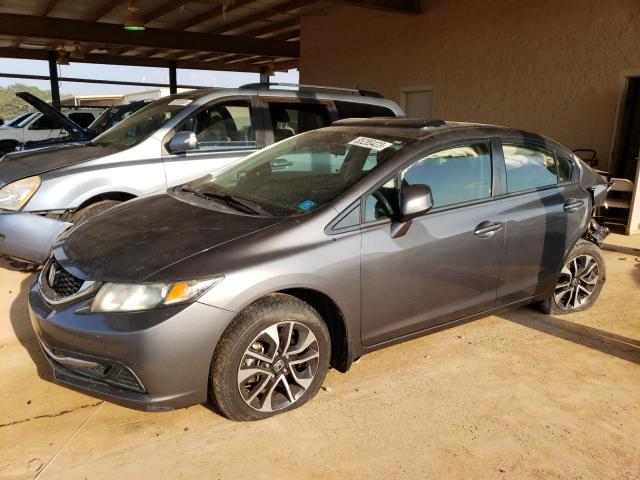 HONDA CIVIC EX 2013 with VIN 2HGFB2F82DH508082 - Photo from auction
