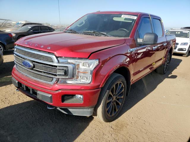 FORD F150 SUPER 2019 with VIN 1FTEW1EG0KFC31951 - Photo from auction