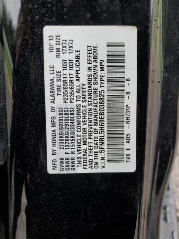 Photo 14 from auction – 2014 HONDA ODYSSEY EX with VIN 5FNRL5H69EB038825