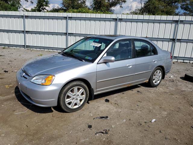 HONDA CIVIC EX 2003 with VIN 2HGES26783H613842 - Photo from auction