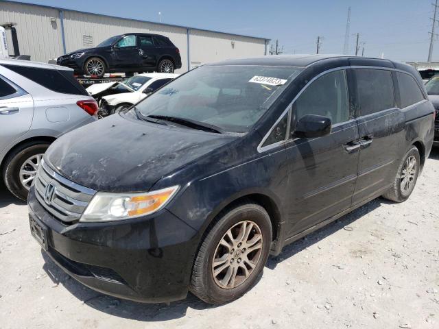 HONDA ODYSSEY EX 2013 with VIN 5FNRL5H63DB047583 - Photo from auction