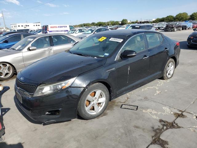 KIA OPTIMA LX 2015 with VIN 5XXGM4A76FG445002 - Photo from auction