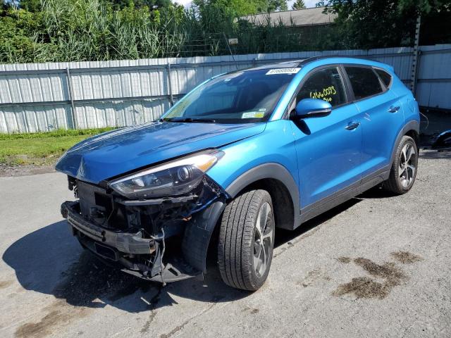 Photo 1 from auction – 2016 HYUNDAI TUCSON LIM with VIN KM8J3CA27GU099251