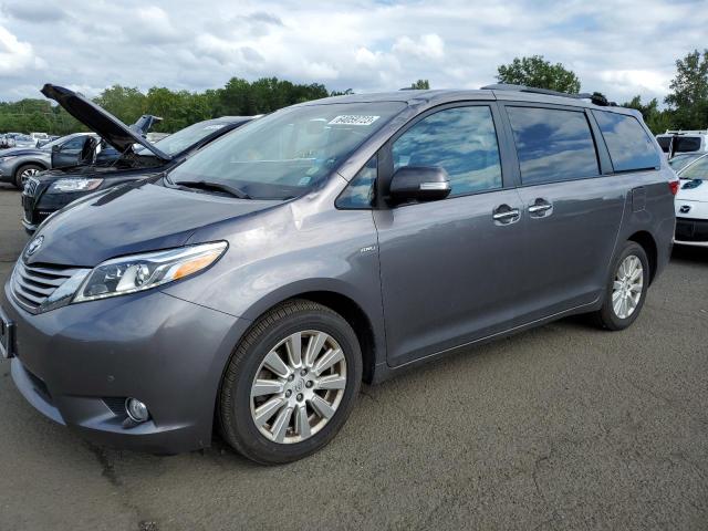 TOYOTA SIENNA XLE 2017 with VIN 5TDDZ3DC5HS181229 - Photo from auction