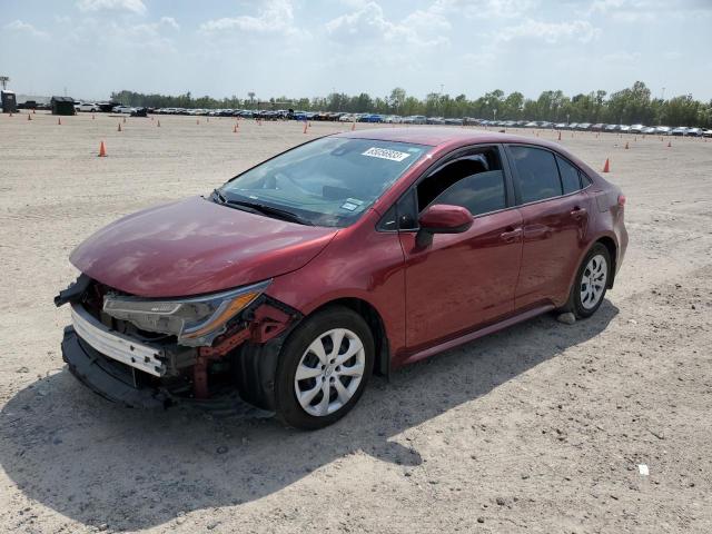 TOYOTA COROLLA LE 2022 with VIN 5YFEPMAE1NP340595 - Photo from auction