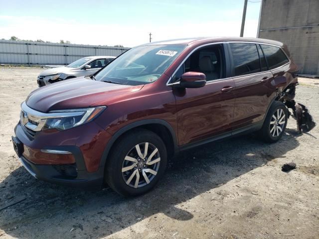 HONDA PILOT EXL 2020 with VIN 5FNYF6H55LB049382 - Photo from auction