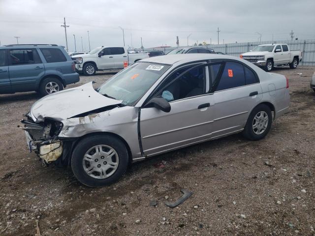Photo 1 from auction – 2001 HONDA CIVIC LX with VIN JHMES165X1S006417