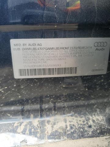 Photo 14 from auction – 2005 AUDI A4 2.0T QU with VIN WAUDF68E45A469593