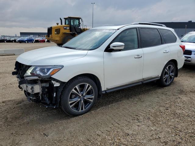 NISSAN PATHFINDER 2018 with VIN 5N1DR2MM4JC634326 - Photo from auction