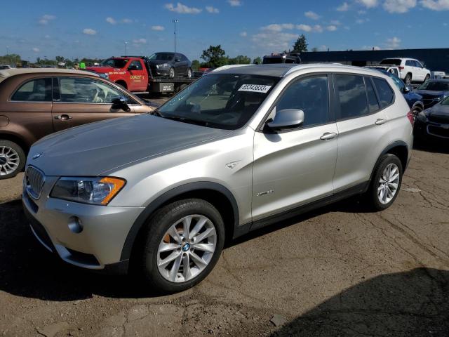 BMW X3 XDRIVE2 2014 with VIN 5UXWX9C58E0D23626 - Photo from auction