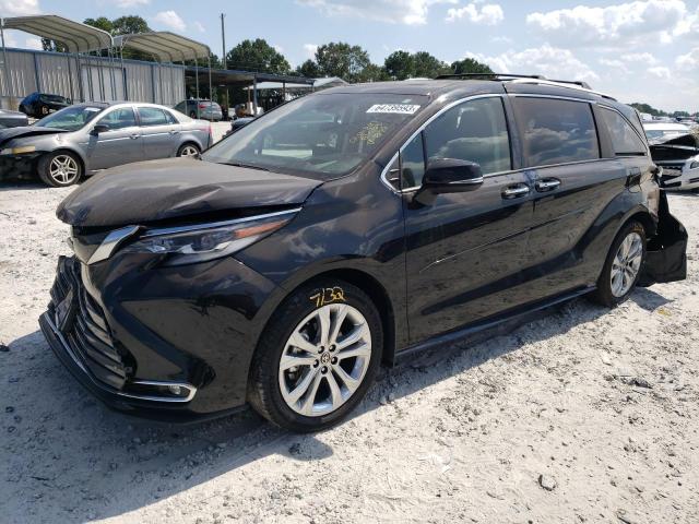 Photo 1 from auction – 2022 TOYOTA SIENNA LIM with VIN 5TDERKEC9NS088190