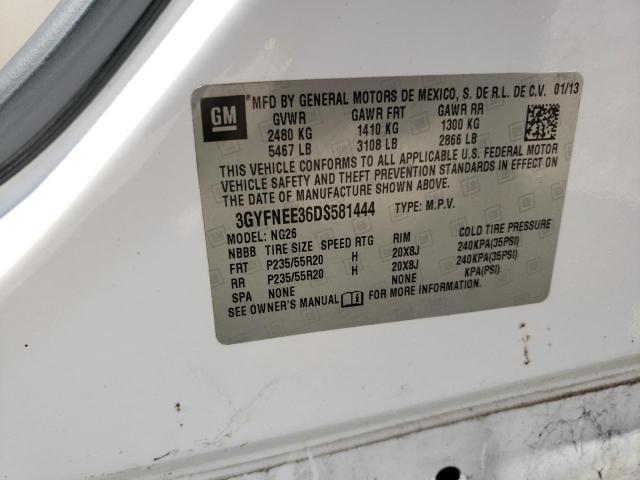 Photo 14 from auction – 2013 CADILLAC SRX PREMIU with VIN 3GYFNEE36DS581444