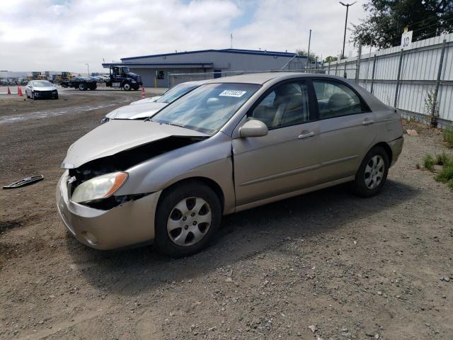 KIA SPECTRA LX 2004 with VIN KNAFE122945044519 - Photo from auction